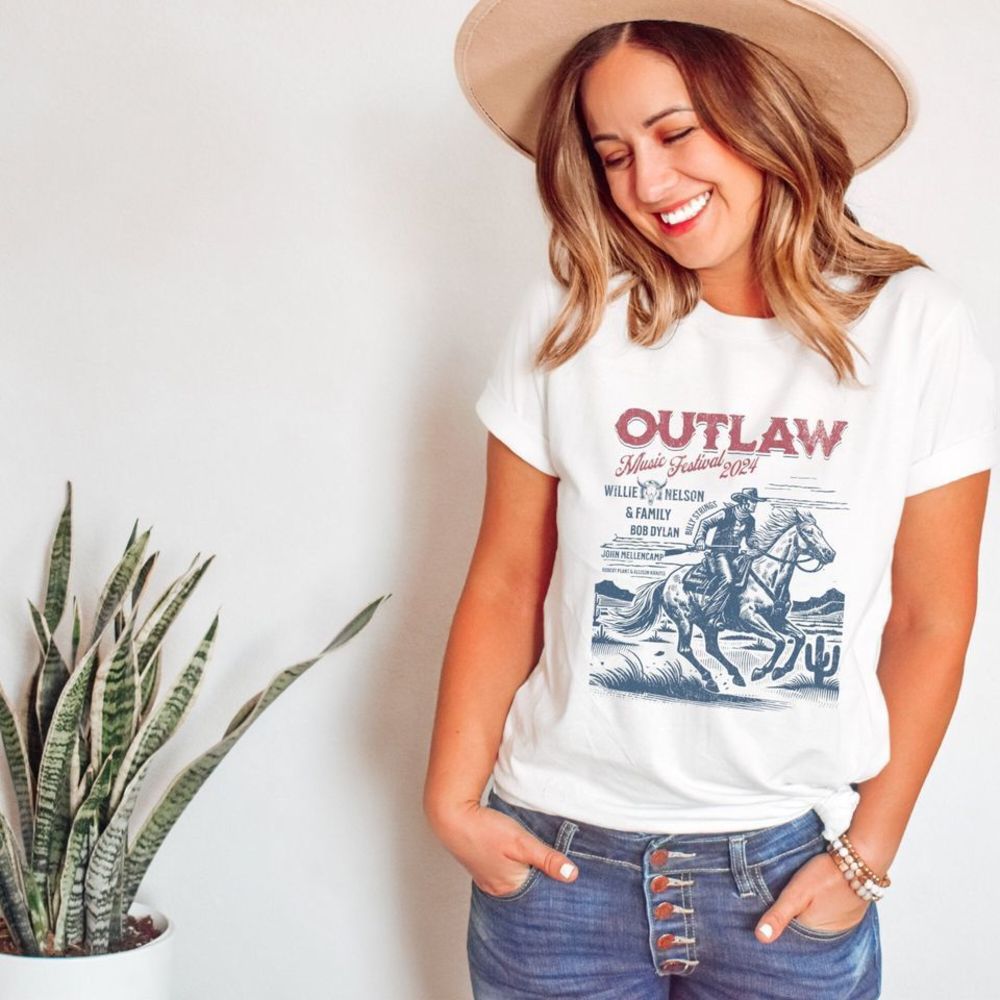 Outlaw Music Festival 2024 Shirt Willie Family Summer Tour Shirt - Picture 1 of 4